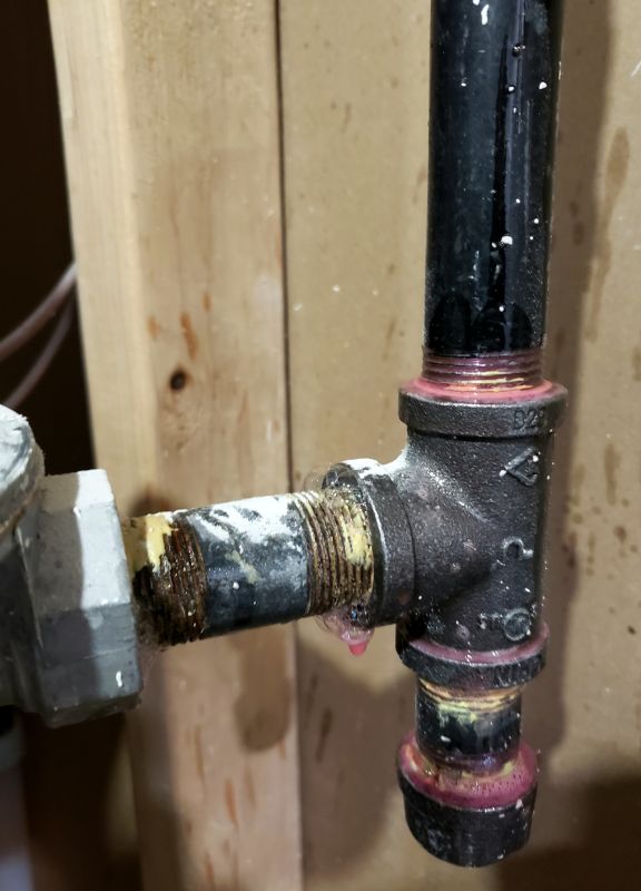 Busted Pipe Repair